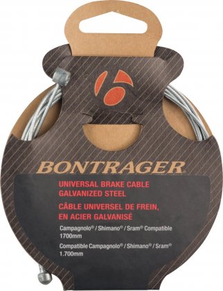 Трос тормоза Bontrager Brake Cables 1700mm, серебристый Silver