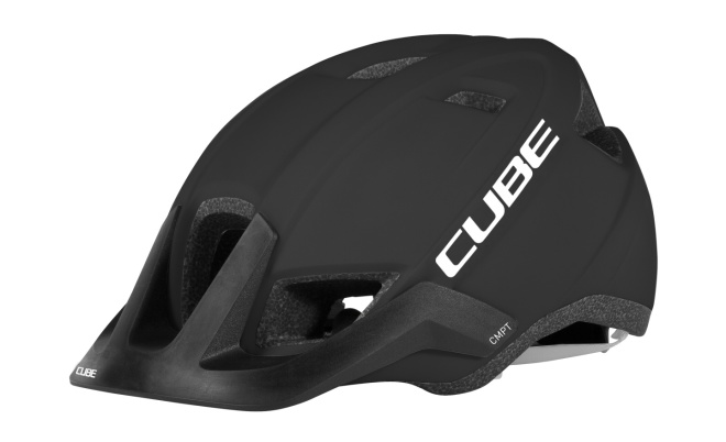 Шлем Cube Helmet CMPT, чёрно-белый Black/White