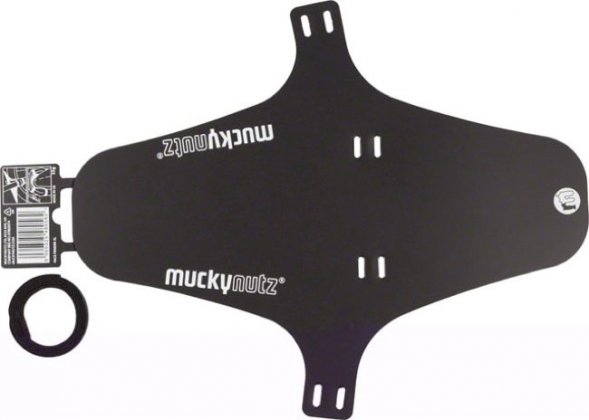 Крыло-щиток переднее Mucky Nutz Face Fender XL, чёрное Black