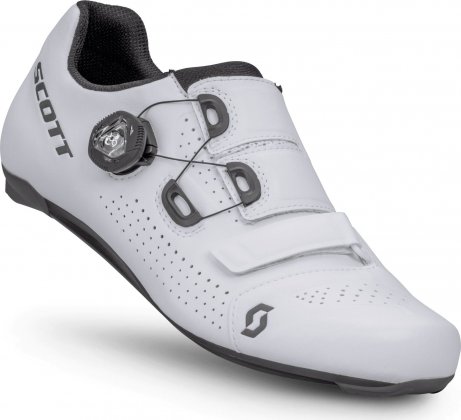 Велотуфли Scott Road Team BOA® Shoe, белые White/Black