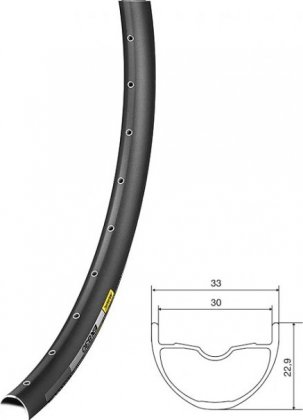 Обод Mavic EX 830 Disc 27.5