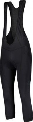 Велотрусы 3/4 с лямками Scott Endurance 3/4 + Shorts, чёрные Black