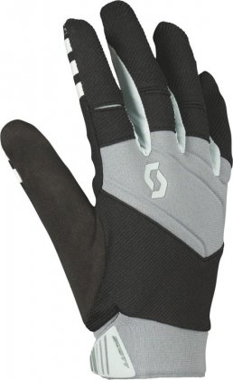 Перчатки с длинными пальцами Scott Enduro LF Glove, серо-чёрные Light Grey/Black