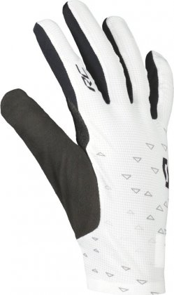 Перчатки с длинными пальцами Scott RC Pro LF, бело-чёрные White/Black