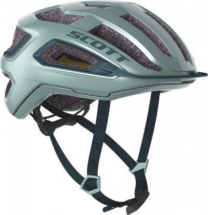 Шлем Scott Arx PLUS (CE) Helmet, тёмно-бирюзовый Mineral Blue