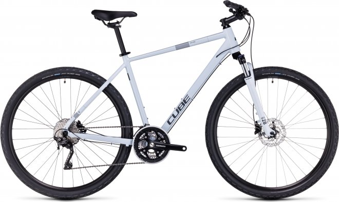 Велосипед Cube Nature Pro (2024) Frost White/Grey