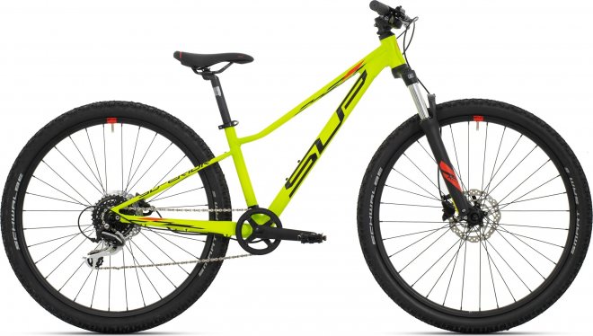 Велосипед Superior Racer XC 27 DB (2024) Matte Lime/Red