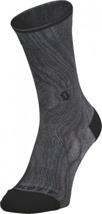 Носки Scott Trail Wood Crew Sock, серо-чёрные Black/Dark Grey