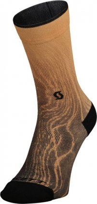 Носки Scott Trail Wood Crew Sock, оранжево-чёрные Rose Beige/Black