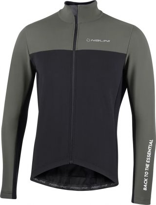 Куртка Nalini New Road Jkt, чёрно-зелёная 4400