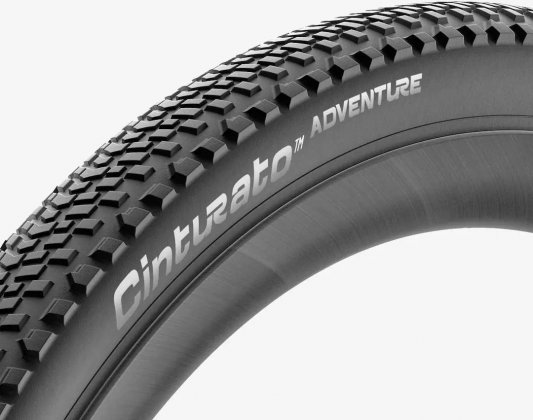 Покрышка Pirelli Cinturato Adventure 700x45C, чёрная Black