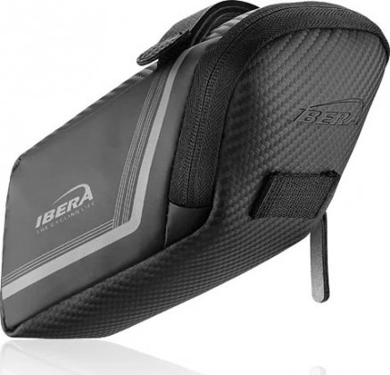 Сумка подседельная Ibera Strap-on SeatPak 16 Medium, с серыми элементами Grey