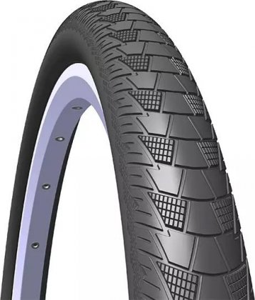 Покрышка Rubena Tyres Cityhopper V99 28x2.00, Hobby level, чёрная Black