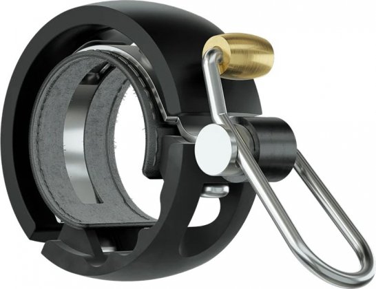 Звонок Knog Oi Luxe Bike Bell Small, чёрный Black