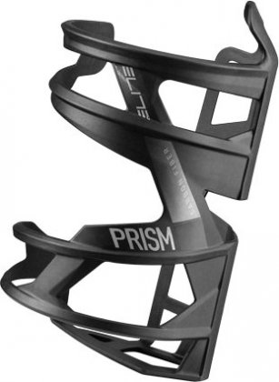 Флягодержатель Elite Prism Carbon Left, чёрный Matte Black Graphic