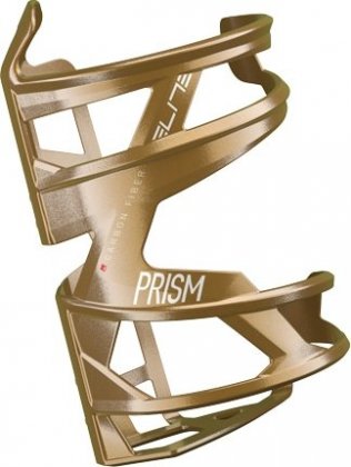 Флягодержатель Elite Prism Carbon Right, золотистый Metallic Gold/Black Graphic