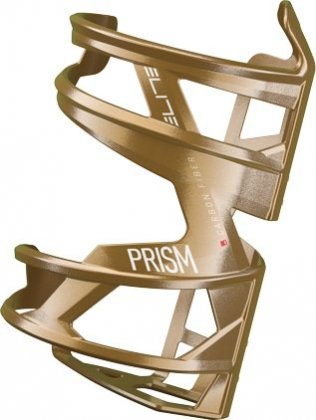 Флягодержатель Elite Prism Carbon Left, золотистый Metallic Gold/Black Graphic