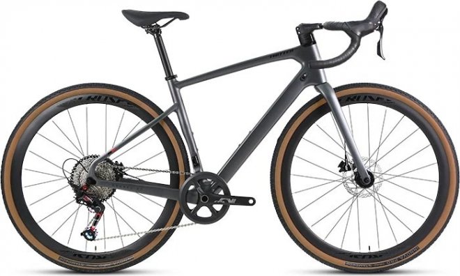 Велосипед Twitter Gravel V1 Disc RS-24S Matte Dark Grey